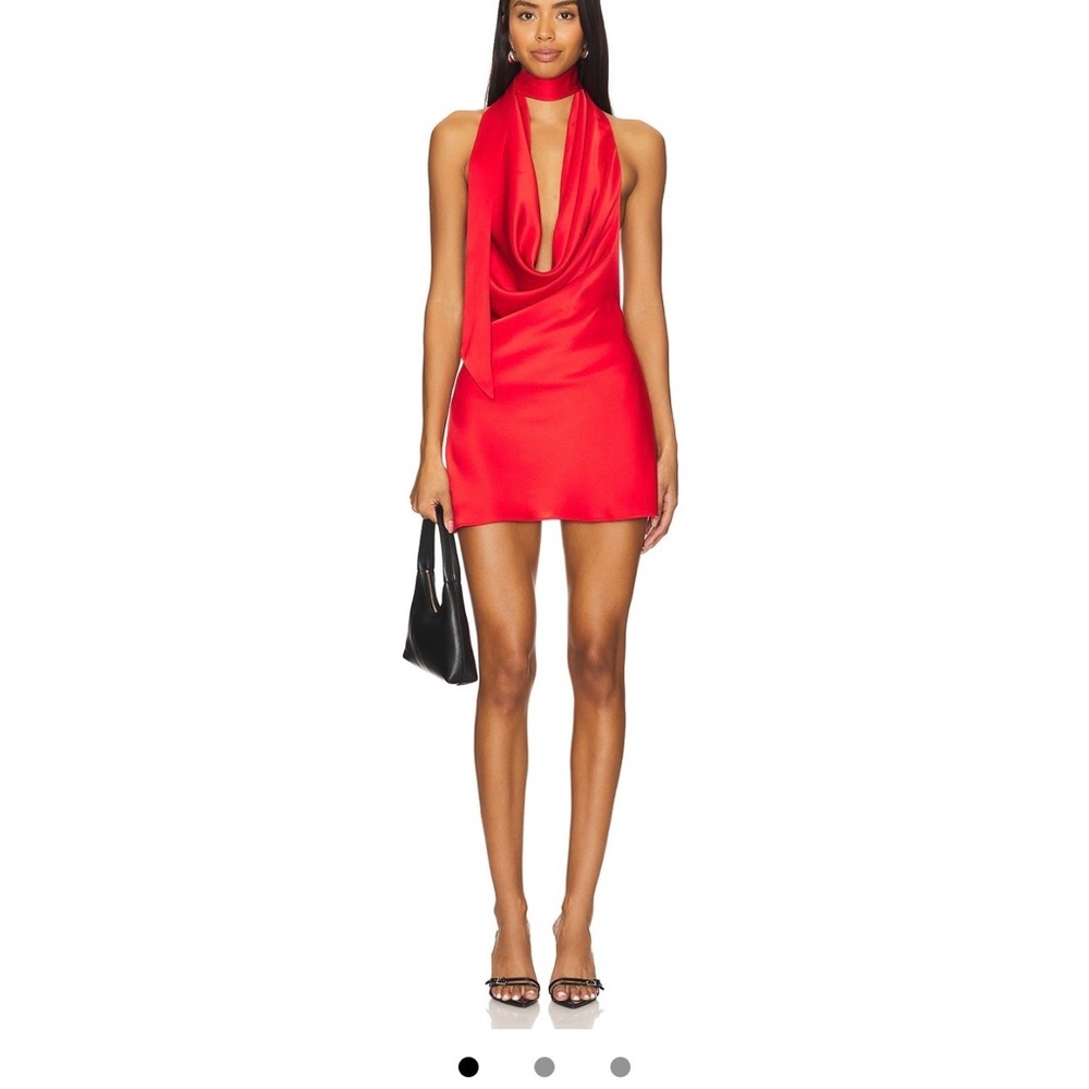 Lovers + Friends Cherry Red Mini Dress